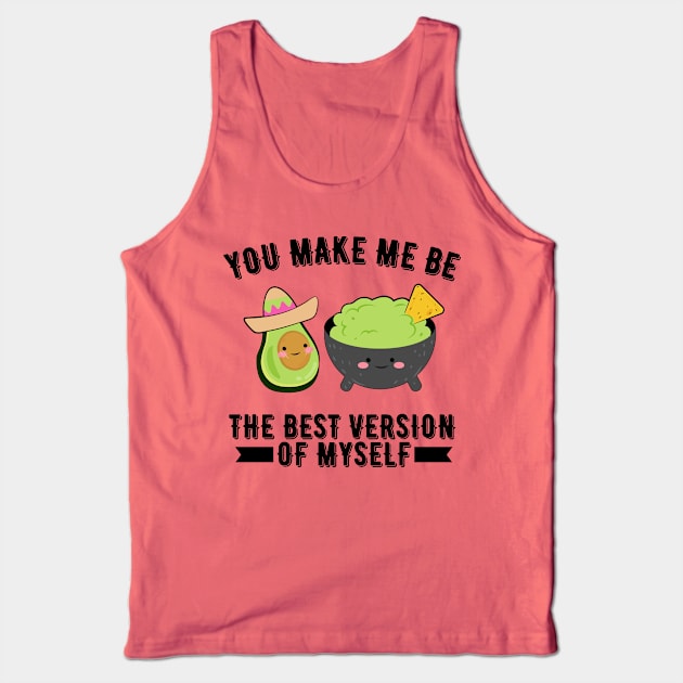 Guacamole Avocado Lover Tank Top by thegoldenyears